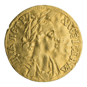 1 червонець 1701 року Петро 1